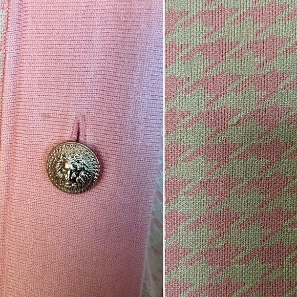 SANDRO Oversized Houndstooth Cardigan, Size 1 (Small), NWT - Picture 7 of 7